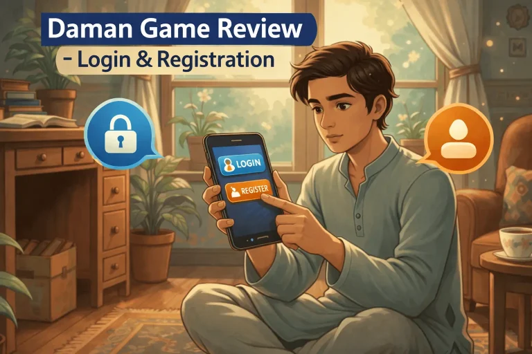 Daman Game Review - Login & Registration